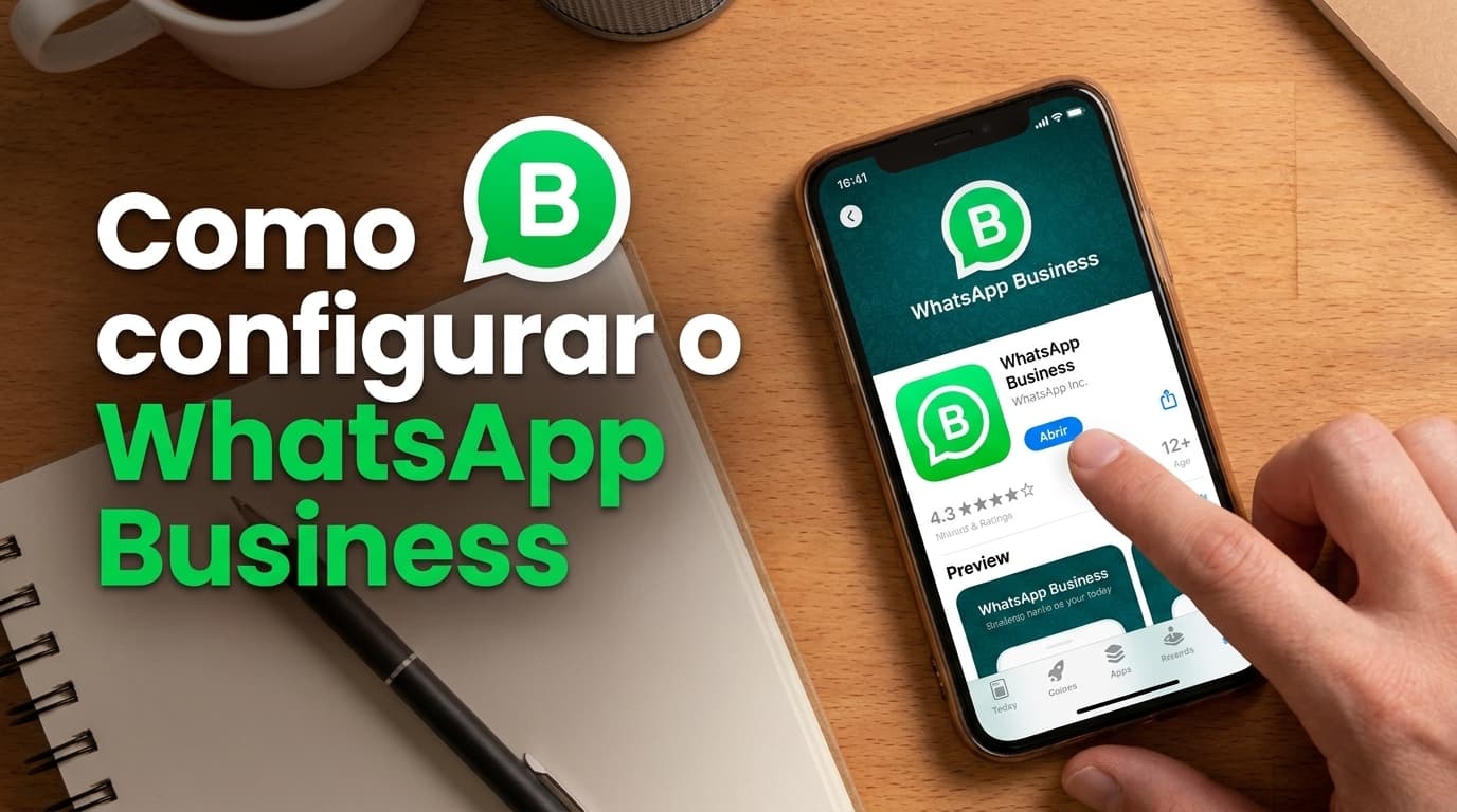 Como configurar conta comercial WhatsApp Business em 2026: o passo a passo completo para profissionalizar seu atendimento sem complicação